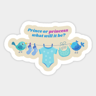 Baby shower Sticker